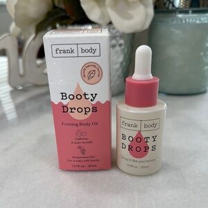 Brand New Frank Body Booty Drops Firming Body Oil Caffeine Guarana Jojoba Oil